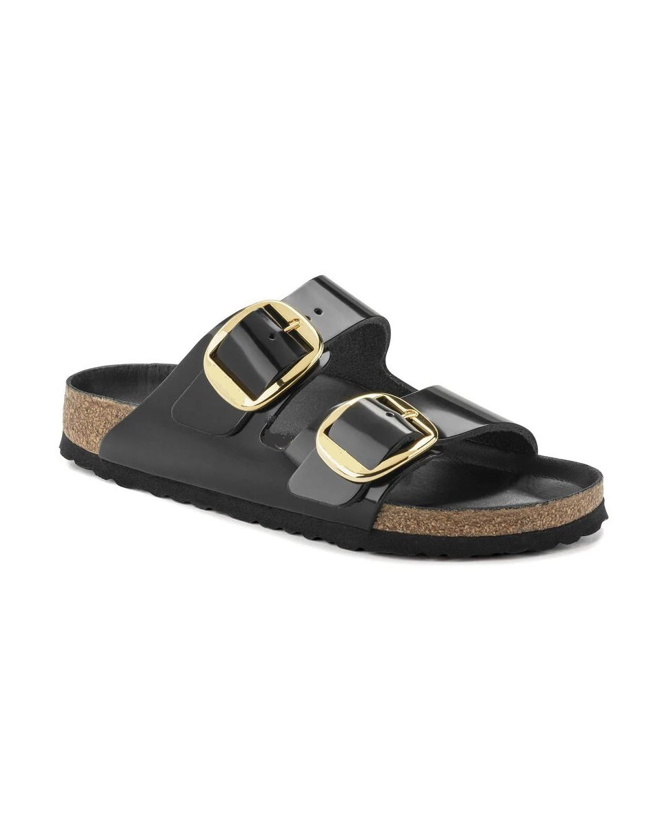 Governors Double Buckle Wetlooks Birken Slides - Soft Sole