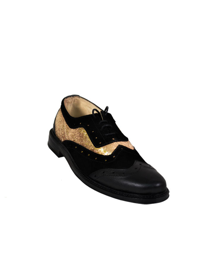 Gold brogue store