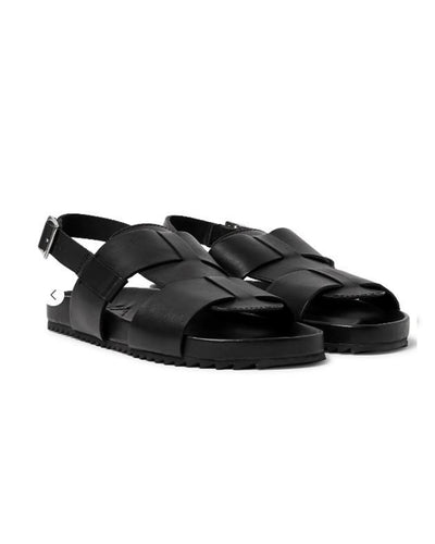 Copy of GOVERNORS SIMPLE GLADIATOR SLIDE SANDAL - BLACK