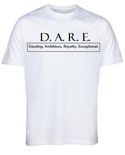 D.A.R.E quality white T-shirt by Lere's