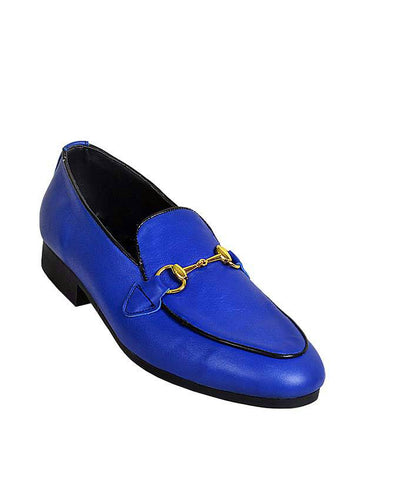 Kenn Banks Horsebit Belgian Loafers - Blue