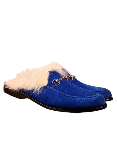 KENN BANKS SUEDE HORSEBIT HALF SHOE