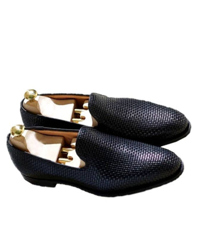 MEN'S BASKET LEATHER LOAFERS