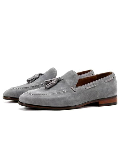 MEN'S ASH SUEDE TASSEL LOAFERS