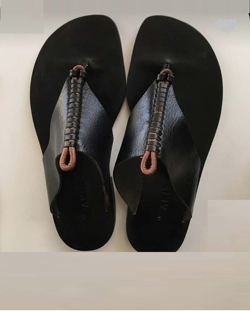 GOVERNORS ROPE SKIN LEATHER SLIPPERS – NaijaFootStore