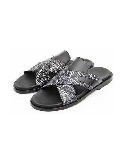 Handmade Palm Slippers for Men - Scholls Collections