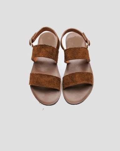 Brown Suede Sandals