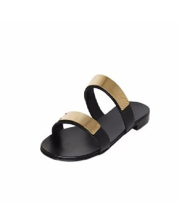 Double Strapped Gold Plated Sandals NaijaFootStore